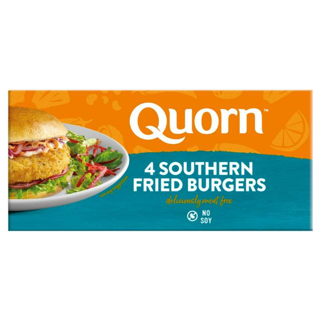QUORN SOUTHERN STYLE BURGERS 252G